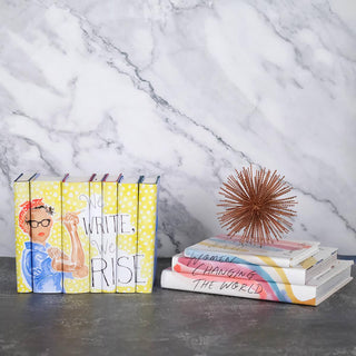 Inspirational women book sets from Juniper Books featuring custom collectible dust jackets. 