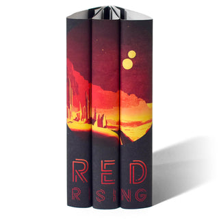 Red Rising, Juniper Books Custom Jackets Only Set. Pierce Brown fans would love these gorgeous dust covers!
