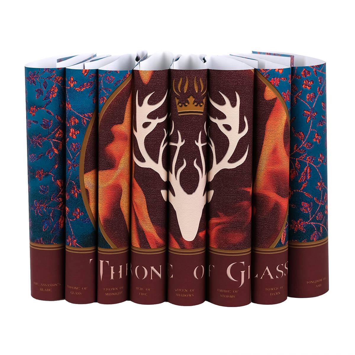 Juniper Throne of Glass popular Dust Jackets