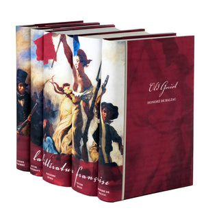 A 5 volume set of classic works by France's most celebrated authors wrapped in custom-designed dust jackets created by Juniper Books. A beautiful gift for anyone interested in Romanticism.