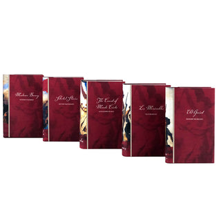 A 5 volume set of classic works by France's most celebrated authors wrapped in custom-designed dust jackets created by Juniper Books. A beautiful gift for anyone interested in Romanticism.