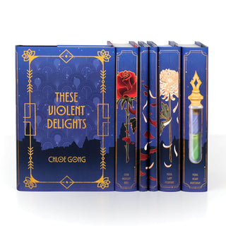 Book covers from Juniper Books’ Shanghai Secrets Book Set by Chloe Gong are designed to transform your shelf into art.