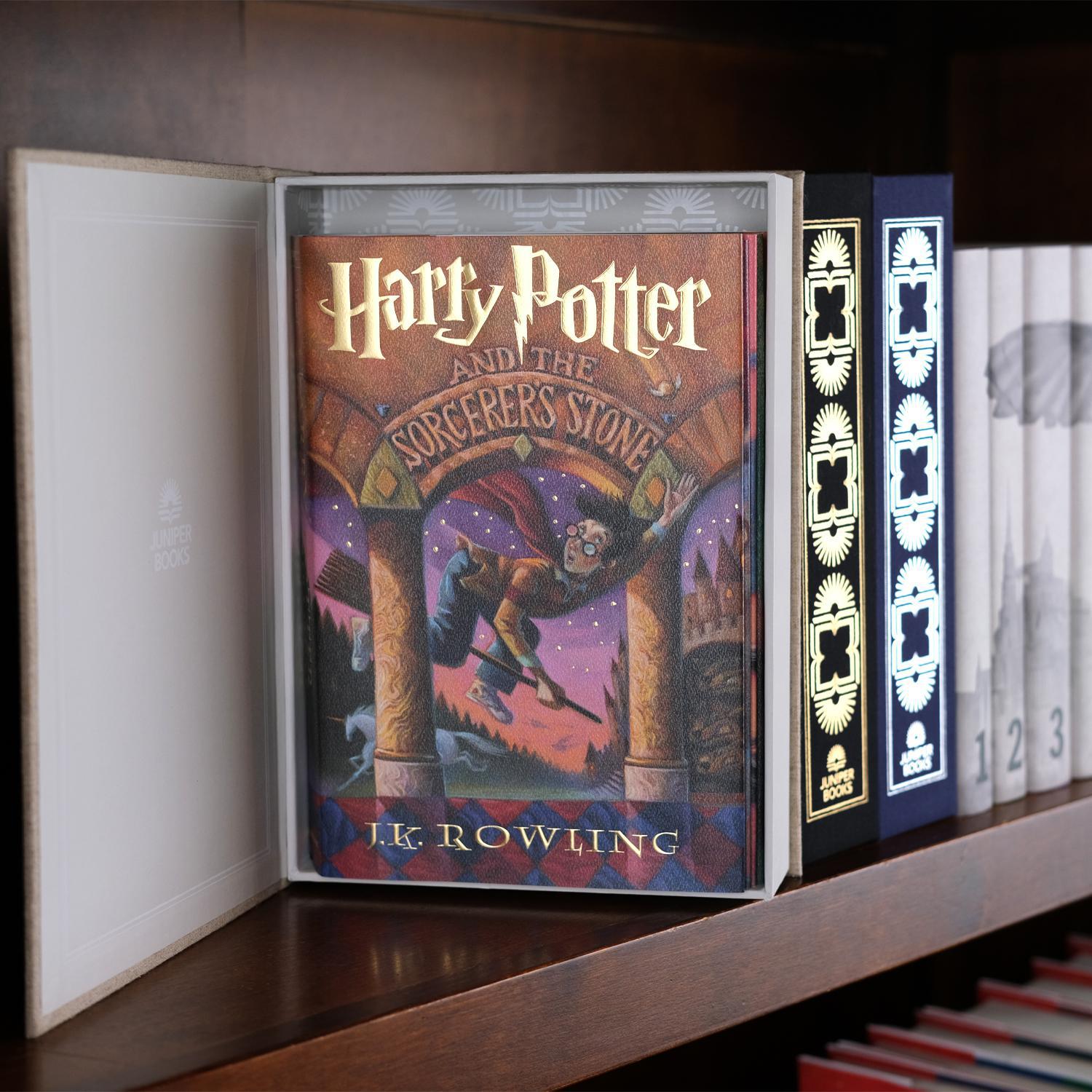 Archival Book Box with Harry Potter Original Publisher Jackets