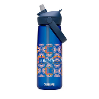 Junibrarian Flip Straw Water Bottle 25oz
