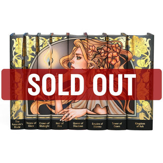 Limited Edition Throne of Glass by Sarah J Maas Book Set