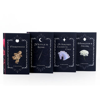 Book cover from Juniper Books Author Signed Dark Fairy Tales by T. Kingfisher Book set  designed to transform your shelf into art!