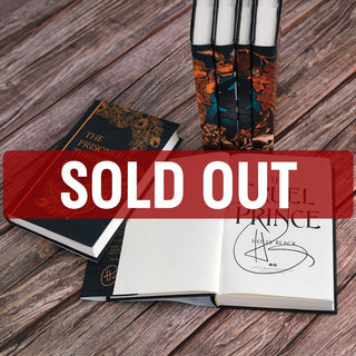 Sold Out Signed edition of Holly Black Novels of Elfhame from Juniper Custom. Holly Black Signature on title page of each book.