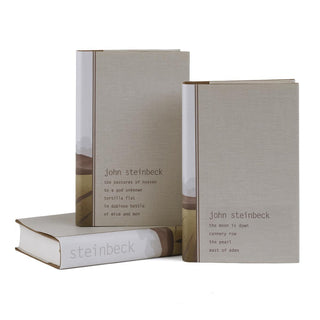 John Steinbeck California Field Book Set, Custom Book Set with exclusive jackets to Juniper Books. Illustrations inside. Beautiful covers. Gift set. Trade.