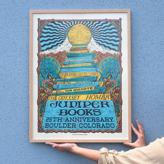 Juniper Books 25th Anniversary Poster
