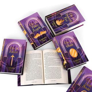 Peek inside The Limited Edition Mortal Instruments Book Set by Cassandra Clare. Books you love now with book covers worth showing off from Juniper Books.