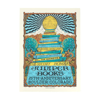 Juniper Books 25th Anniversary Poster
