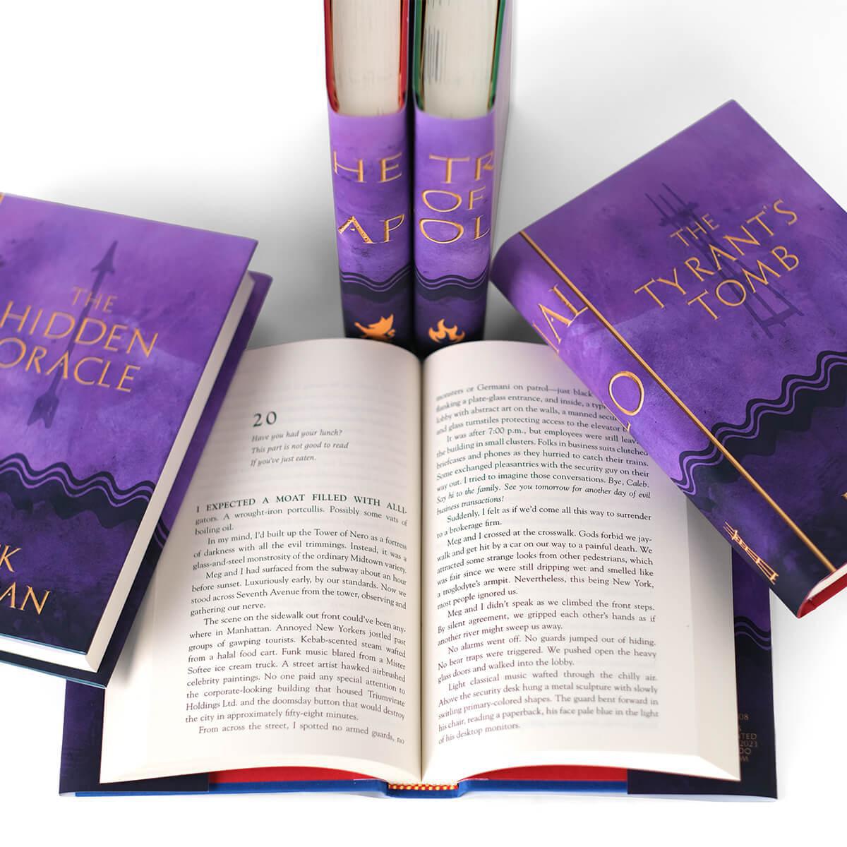 The Trials of Apollo by Rick Riordan Book Set