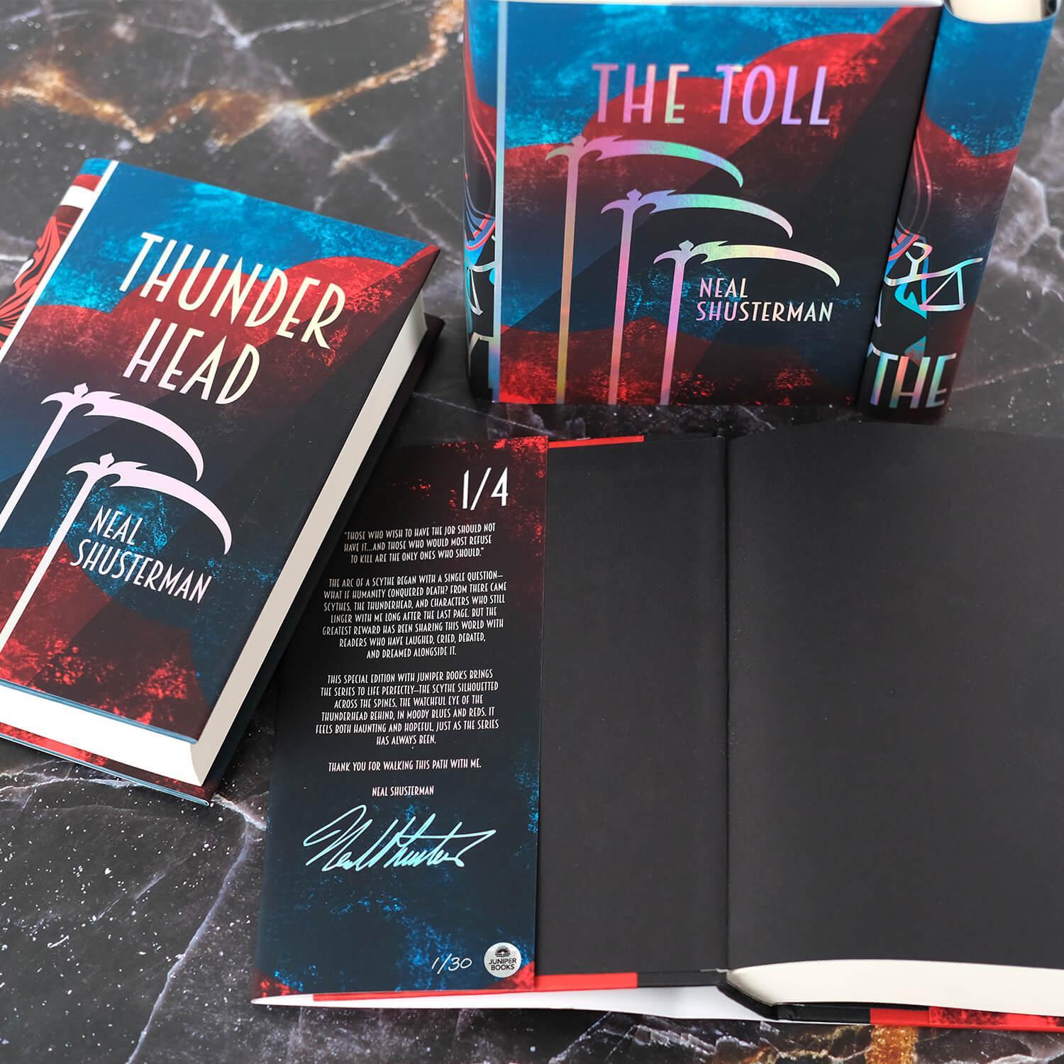 Arc of a Scythe by Neal Shusterman Book Set - Limited Edition from Jun