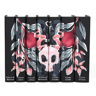 Limited Edition Hades x Persephone Saga book set by Scarlett St. Clair with eye catching book covers from Juniper Books.