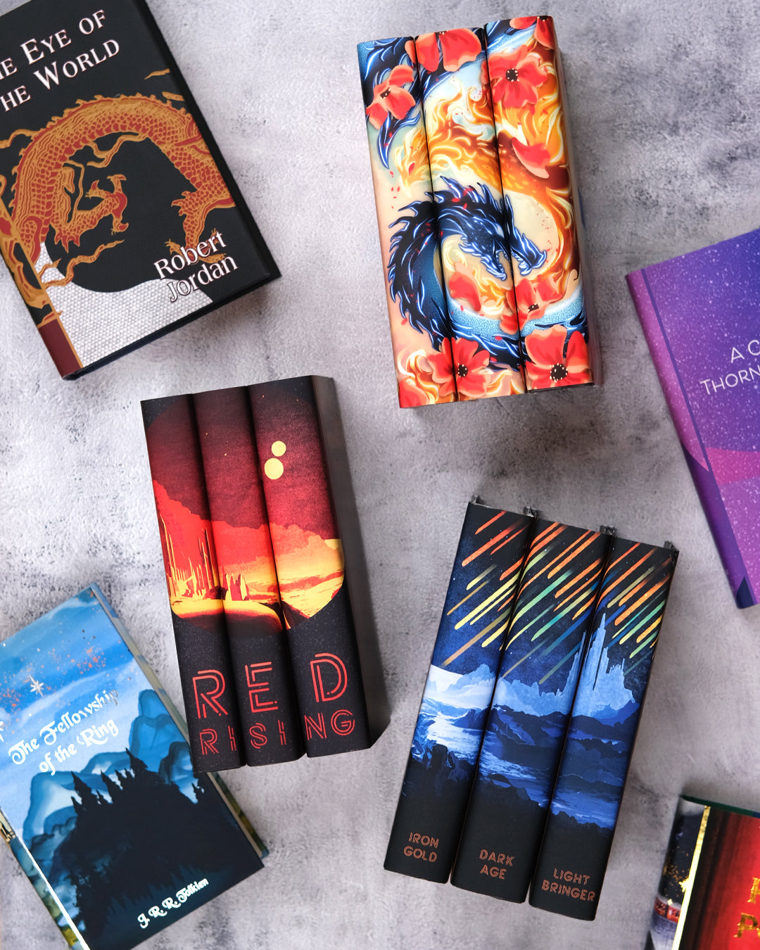 Special edition and limited edition book sets by beloved authors.