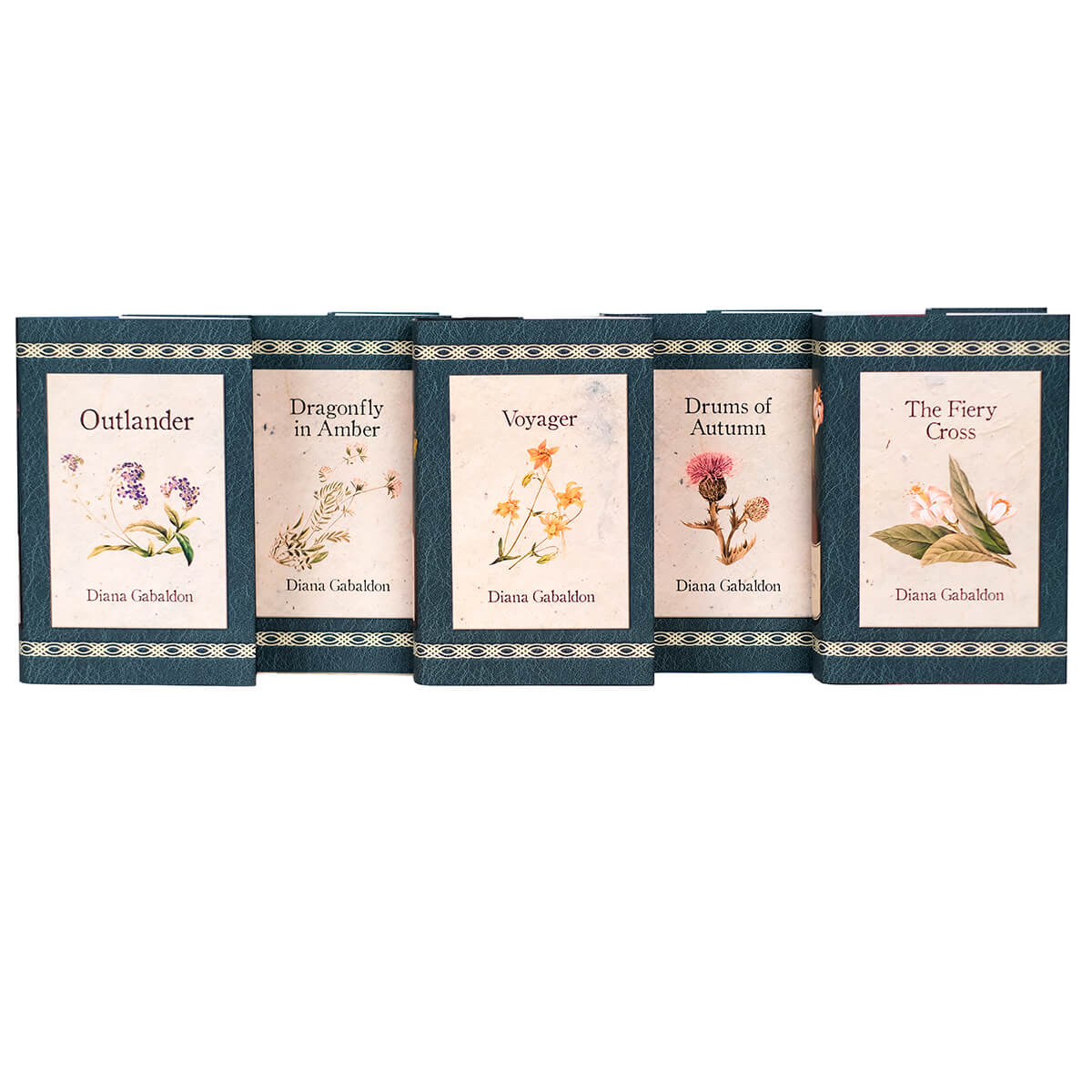 ブルアカ GS25 コレクターブック Outlander Botanical Dust Jackets: 9-Book Hardcover Set