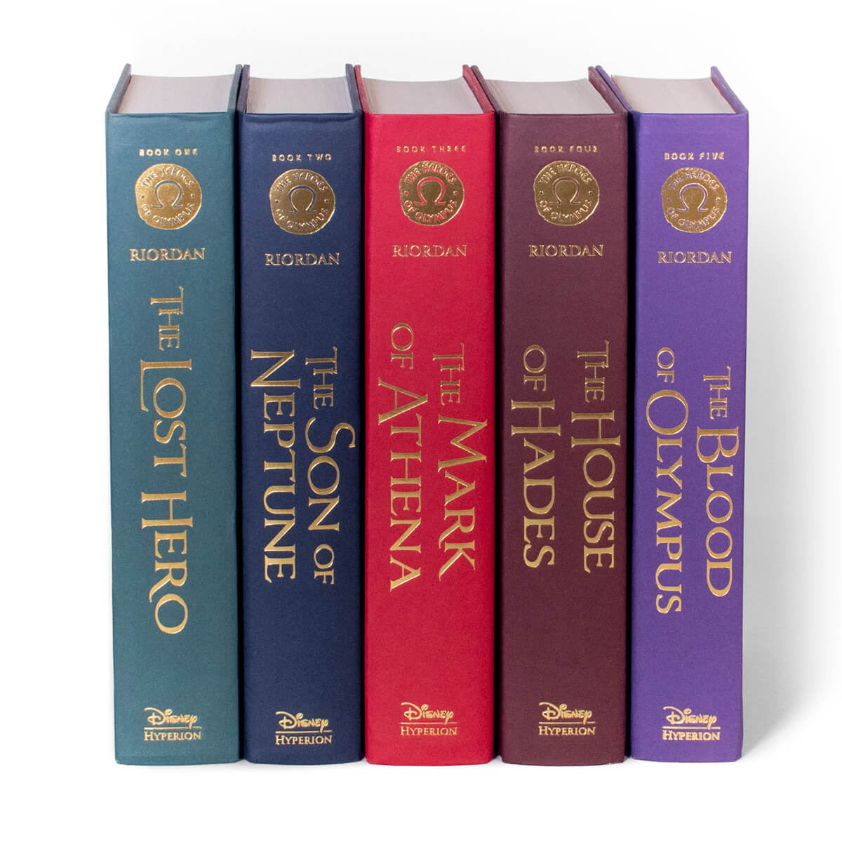 Custom Dust Jackets for The Heroes of Olympus Series