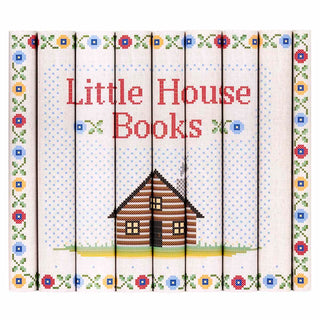 Laura Ingalls Wilder’s Little House novels, inspired by her childhood adventures as a pioneer on the Western Frontier with her family, have long been favorites among young readers. The Juniper Books jacket design for the set is styled after a needlework sampler, adding to the vintage appeal of the set. Great custom gift. 