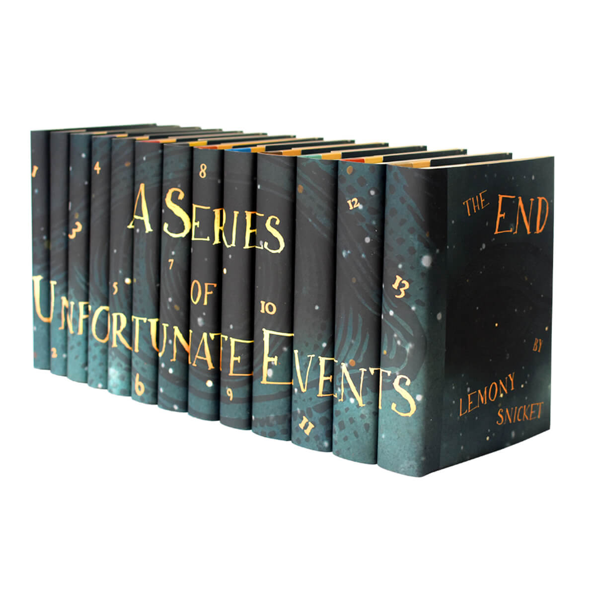 A Series of Unfortunate 2024 Events Hardcover Books COMPLETE SET