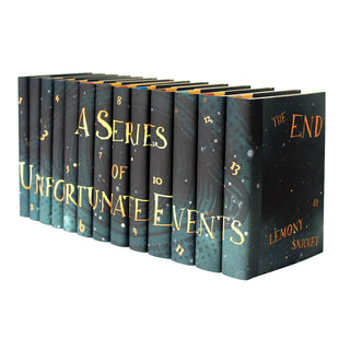 Discover A Series of Unfortunate Events, Lemony Snicket's humorous and dark series of thirteen children's books following the unlucky lives of the Baudelaire orphans after the untimely death of their parents. A great gift for Lemony Snicket fans! 