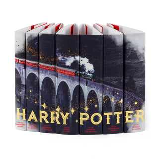  Juniper Books Harry Potter Boxed Set: House Mashup Edition, 7-Volume Hardcover Book Set with Custom Designed Dust Jackets published by  Scholastic, J.K. Rowling