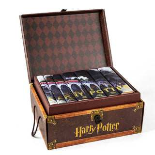 Juniper Books - Harry Potter 7 Volume Boxed Set: Train Design with Metallic Gold - Custom Designed Collectible