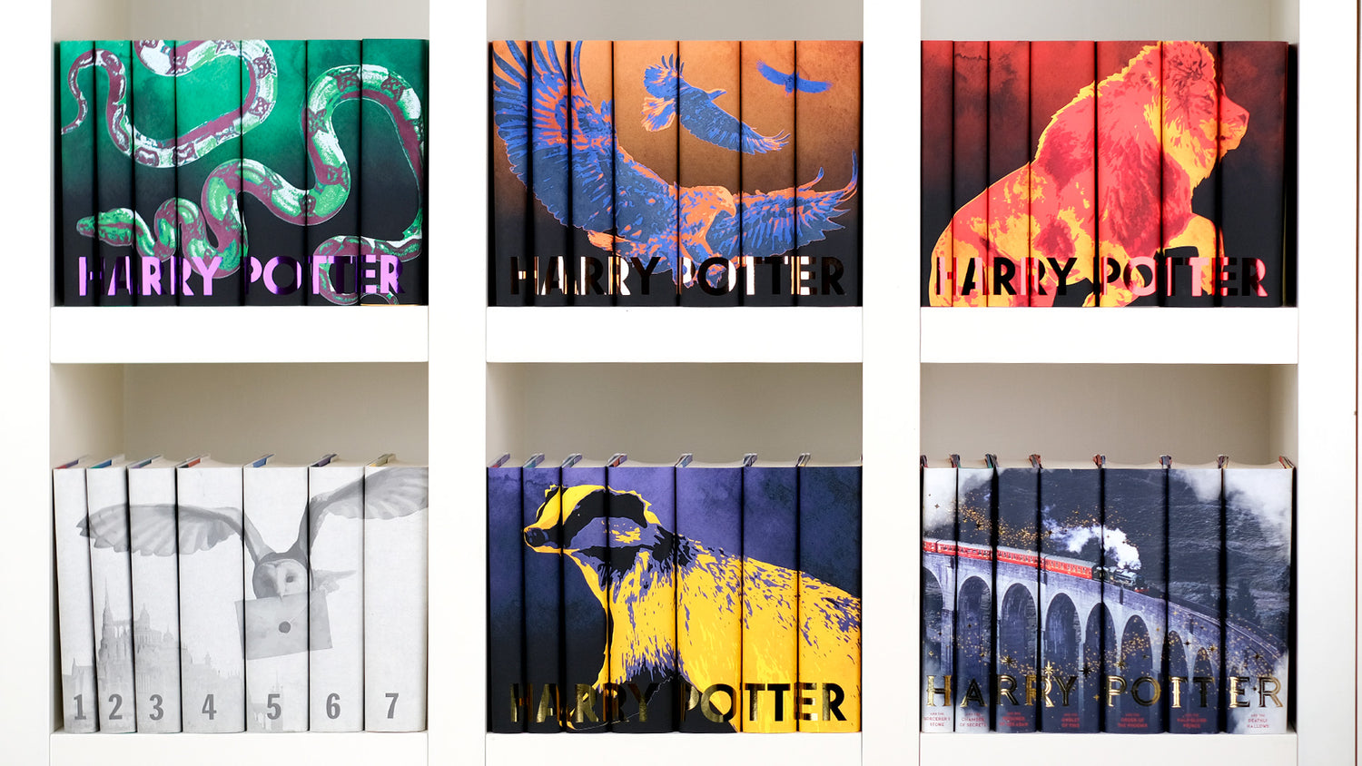 Custom Harry Potter Books and Book Covers Collection