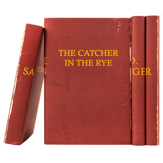 THE CATCHER IN THE RYE - JD SALINGER ~ LEATHER BOUND GIFT EDITION w/ FREE  BOX
