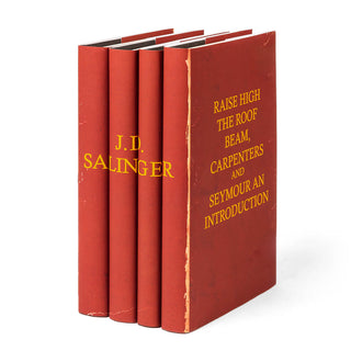 Our custom design for Salinger’s iconic works is based on the heavily worn and well-loved copy of The Catcher in the Rye from our founder’s personal library.