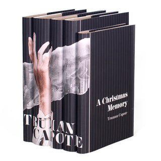 Truman Capote 5 Book Set, Juniper Books Custom Made Jackets, Gift Options, Trade, Gift Messages, Custom, Interior Design Books.