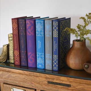 The books are small, but the ideas are big. This Penguin Classics philosophy series, featuring cover art by the publisher’s renowned designer Coralie Bickford-Smith, places the texts of some of history’s greatest thinkers within small, jewel-like volumes that will fit perfectly in any home or office.