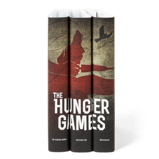 The Hunger Games trilogy jackets only set. 