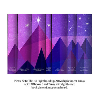 Sarah J Maas Universe: ACOTAR Set of 7 Jackets Only Bundle