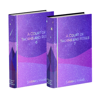 Sarah J Maas Complete Limited Edition:  ACOTAR Book 6 and 7 Extension - Jackets Only