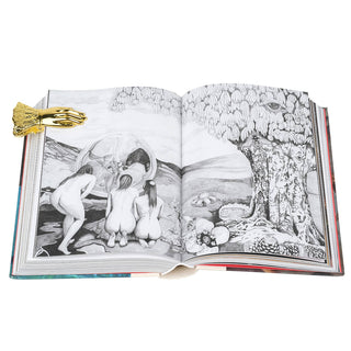 The Library of Esoterica combines three fascinating books from Taschen. The result is a visual history, a study of dreams and nightmares, and showcases how we strive to connect to the world. Gift. Trade. Custom.