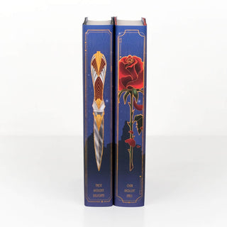 Special edition These Violent Delights book set by Chloe Gong with eye catching book covers from Juniper Books.