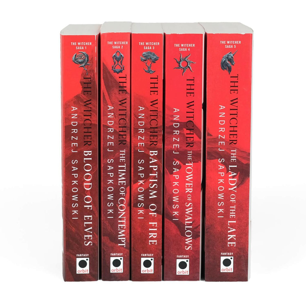 Witcher Books Box Set The Witcher by Andrzej Sapkowski - Orbit Special Edition Box Set, Book