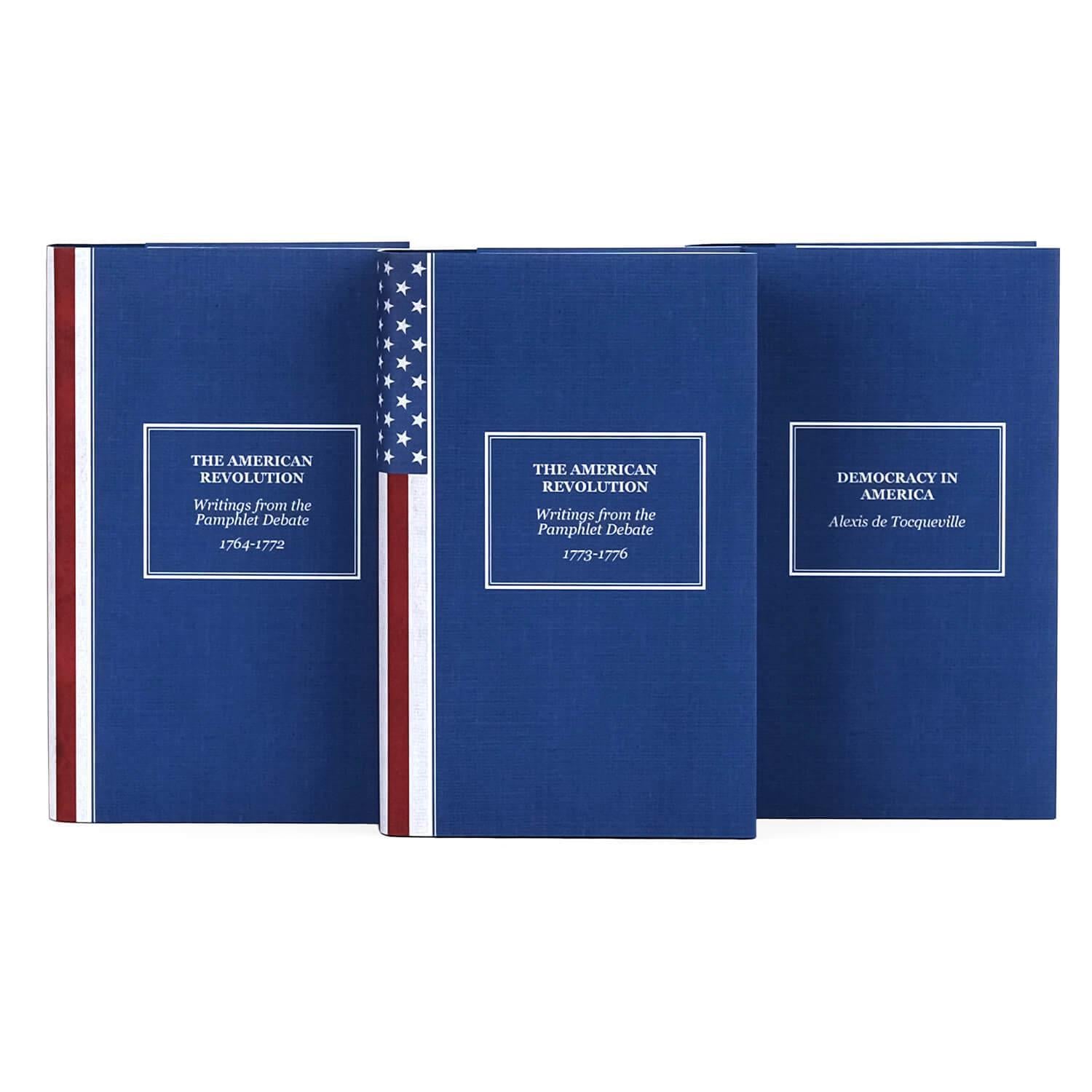 American Flag U.S. History Book Set