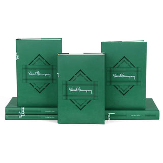 ernest hemingway's tackle box Ernest Hemingway Book Set with Signature Custom Jackets