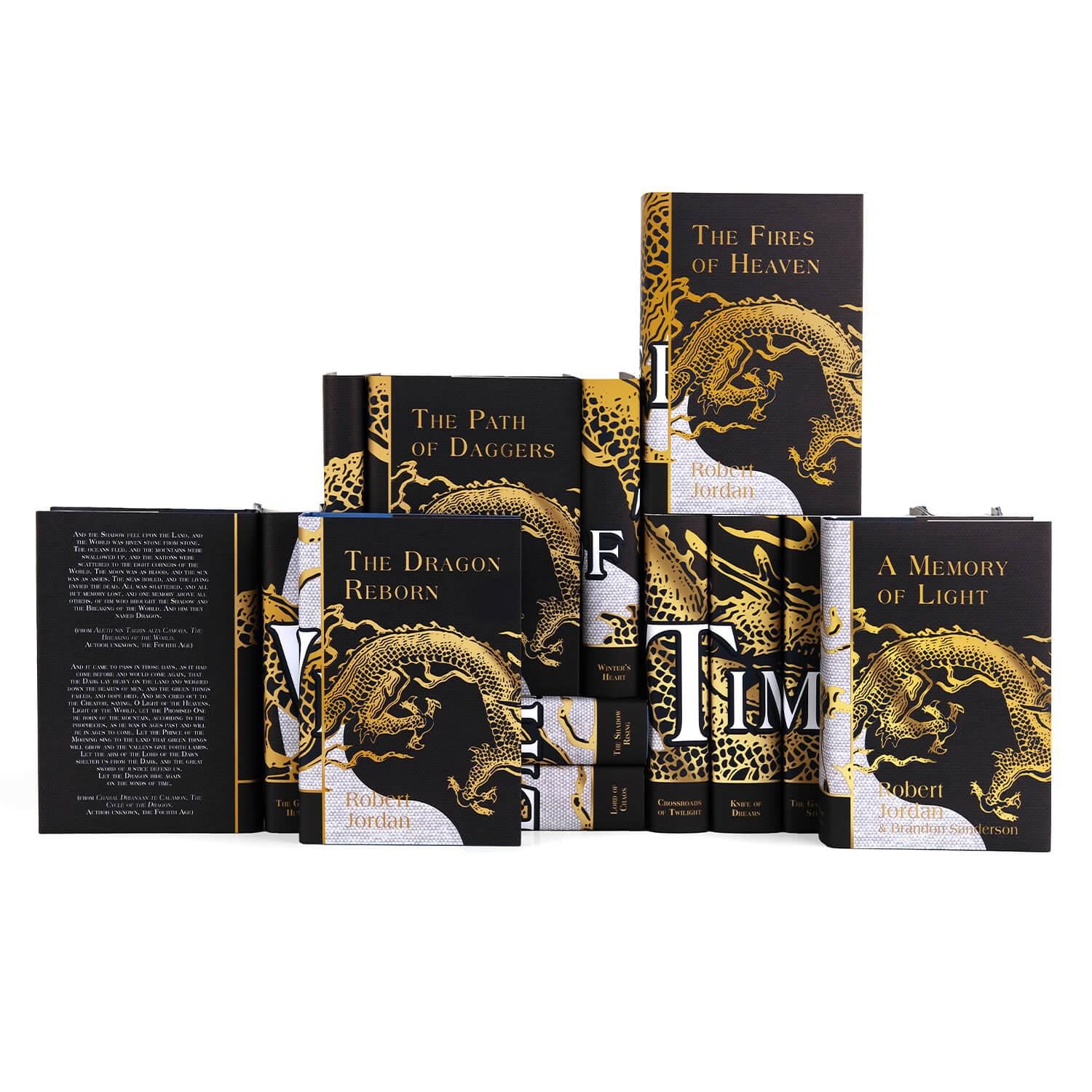 洋書 BEST OF Grant Geon The Wheel of Time Limited Edition Dragon Reborn Book Set
