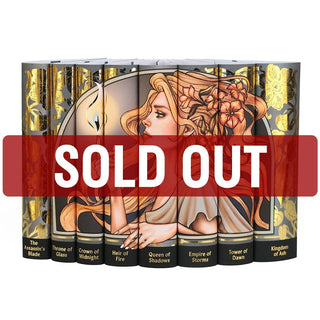Limited Edition Throne of Glass by Sarah J Maas Set - Jackets Only