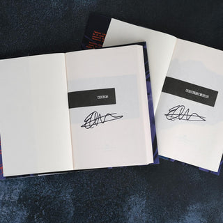 Great Gift for SciFi lovers! Title pages signed by Edward Ashton in the Limited Edition Mickey7 Series Book Set exclusively sold on Juniper Books.