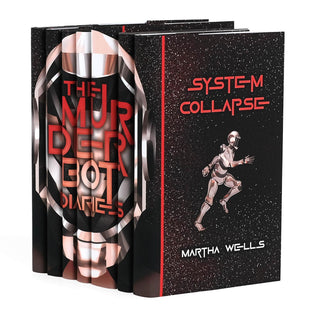 Signed Murderbot Diaries by Martha Wells Book Set | Signed Edition