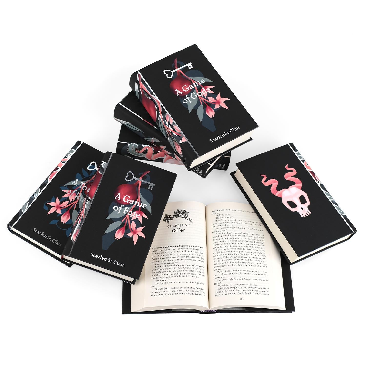Hades x Persephone Saga by Scarlett St. Clair Book Set | Signed Editio