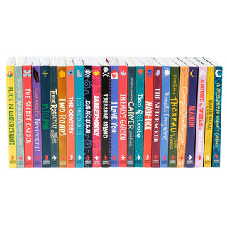 This set of 25 BabyLit books, published by Gibbs Smith, is designed to introduce literary classics and historical figures to kids. Custom little books primer gift