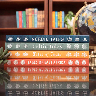 This set of four books allows children to explore folktales from around the world in an accessible and fun read. Gift, custom, book set